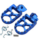 Motorcycle Footrest Footpeg Foot Pegs For Yamaha YZ 65 85 125 250 125X 250X 250FX 450FX WR 250F 450F YZF WRF 250 450 2001 - 2020