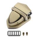 THINKTHENDO 1Pc Turn Locks Twist Lock DIY Metal Clasp Handbag Shoulder Bag Purse Bag Accessories Metal Buckle