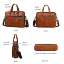 JEEP BULUO Marke Hochwertige Männer Business Aktentasche Taschen Für 14 Zoll Laptop A4 Datei 2019 Neue Art Schulter Reisetasche Für Mann