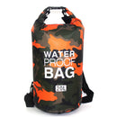 PVC Camouflage Waterproof Backpack Portable Outdoor Sport Rafting Bag River Tracing Swiming Bucket Dry Bag 2L 5L 10L 15L 20L 30L