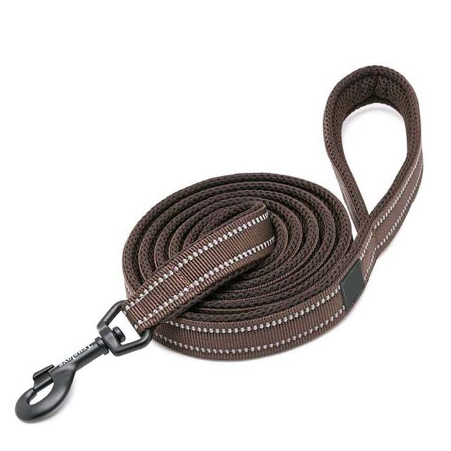 Truelove Soft mesh Nylon Dog Leash Double Trickness Running Reflective safe Walking Training Pet Dog Lead leash Stock 200cm hot