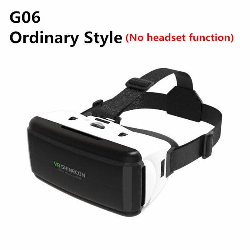 Caja de gafas 3D de realidad Virtual VR Original, casco de auriculares de cartón estéreo VR Google para teléfono inteligente IOS Android, balancín inalámbrico