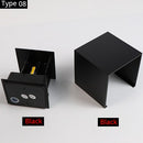 6W/10W LED Wall Lamp Indoor Bedroom Decoration Wall Light Outdoor Garden Lamp Waterproof IP65 Aluminum Brushed Gold/Silver/Brown