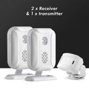 Wireless Welcome Alarm Doorbell PIR Store Shop Entry Motion Sensor Infrared Detector Induction Door Bell 5 Functions Night Light