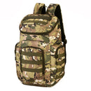 Mochilas militares de nailon impermeables de marca 40L, Mochila militar de asalto Molle, bolsa de viaje para hombres y mujeres, Mochila Escolar S420