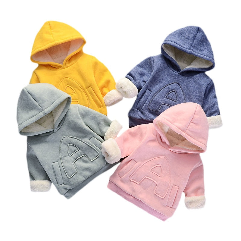 Baby Girl Boys Clothes Winter Thick Warm Children&