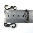 10 Pcs Camping Equipment Survival EDC Paracord Carabiner Snap SF Spring Clip Hiking Hook Backpack Tactical Buckle Camp Kit