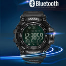SMAEL Mens Chronograph Watches Sport Male Clock Stop Army Military Watch Men Multifunction Waterproof LED Digital Watch for Man
