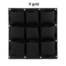 Bolsas de plantación para colgar en la pared, 24 bolsillos de tamaño, bolsa de cultivo verde, jardinera Vertical, bolsa de bonsái para vida vegetal y jardín, suministro de flores para el hogar