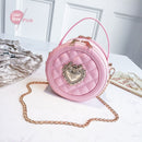 2021 Summer Female Women Messenger Bag Korean Edition Fashion Small Round Bag Mini Bag Circular Shoulder Bag