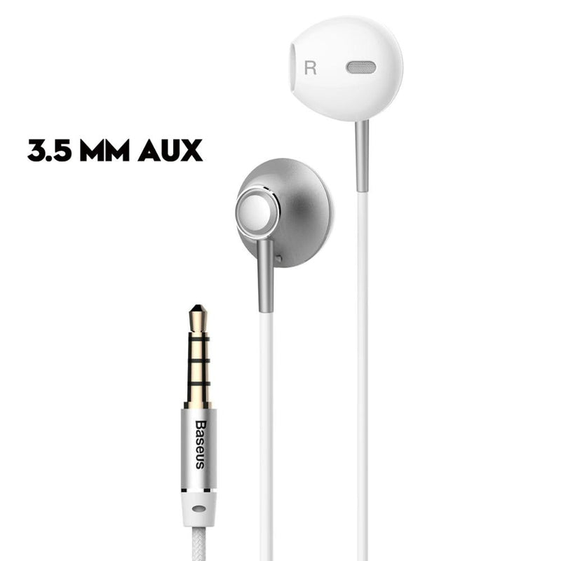 Baseus 6D Stereo In-Ear-Kopfhörer Kabelgebundene Bass-Sound-Ohrhörer für 3,5-mm-Kopfhörer