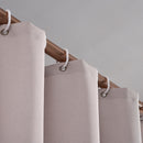 Waterproof Mildew Thickening Shower Curtain Solid Color Shower Curtain Bathroom Curtain Imitation linen Shower Curtain D40