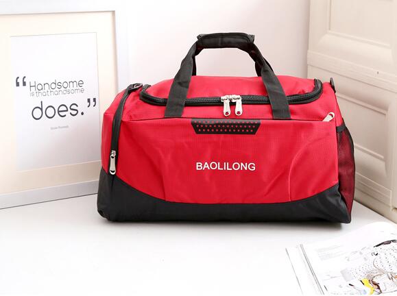 Large Sports Gym Bag With Shoes Pocket Men/Women Outdoor Waterproof Fitness Training Duffle Bag Travel Yoga Handbag