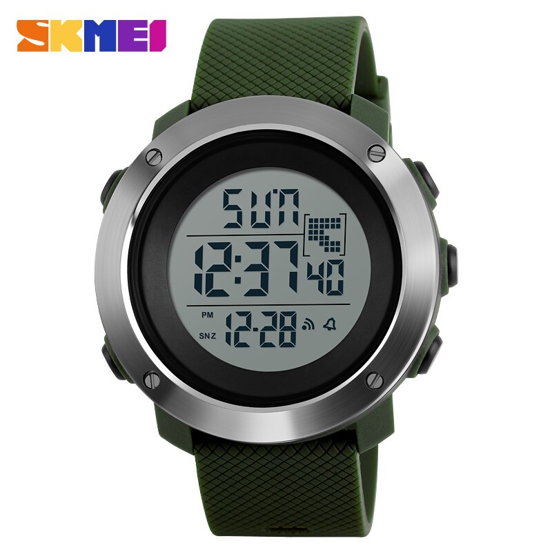 Men&#39;s Digital Watches Fashion Casulal Chronograph Dual Time Sports Watch Men&#39;s Led Electronic Clock Relogio Masculino SKMEI