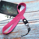 Mobile Phone Straps Metal Clip Hanging Neck Rope Lanyard para llaves for iPhone Camera USB Holder ID Pass Card Name Badge Holder