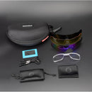 COMAXSUN Polarized Cycling Glasses Bike Riding Protection Goggles Driving  Fishing Outdoor Sports Sunglasses UV 400 3 Lens