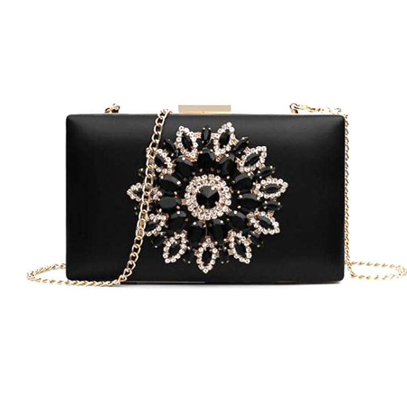 Weiße Frauen Handtasche Hochzeit Clutch Geldbörse Braut Abend Kristall Sommer Taschen für Frauen 2020 Luxus Kleine Umhängetaschen ZD1333