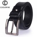 cowhide genuine leather belts for men brand male pin buckle jeans cowboy Mens Belts Luxury Designer High Quality  Leather belt