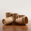 100pcs/pack Paper Coffee Cup Disposable Paper Cup Eco Friendly Tea Cup Drinking Accessories