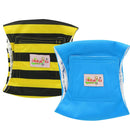 Ohbabyka 2Pack Pet Male Dog Cloth Diaper Physiological Sanitary Dog Shorts Underwear Pant for Pet Dogs Nappy Cover