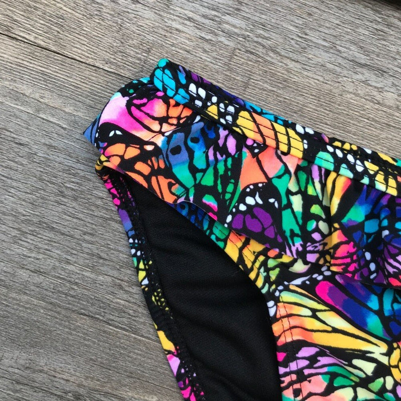 7-14Year Butterfly Print Child Bikini Set 2023 Girls Swimsuit Swimwear For Kids Summer Brazilian Teen Baby Swimming Suit Biquini