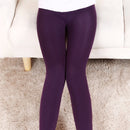 RIMIUT Mode Frauen Herbst Sexy Dünne Lässige Leggings Hohe Elastizität Bonbonfarben Weibliche Winterhosen Fitness Legging