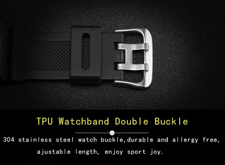 SMAEL Sport Watch Men Big Dial LED Digital Quartz Wrist Watches Men&