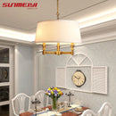 Modern Pendant lights lamps America Art Deco glass ball Hanging Lamp Kitchen Light Ceiling Fixtures