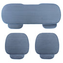 Car Seat Cover Front Rear Flocking Cloth Cushion Non Slide Auto Accessories Universa Seat Protector Mat Pad Keep Warm in Winter