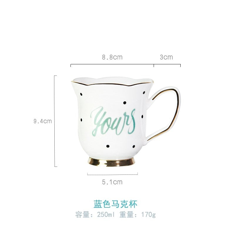 Japanese Style Cute Coffee Cup Saucer Set Tea pot Milk Jug Sugar Pot Tea Tray Set Reusable Latte Cappuccino Cups 180ml