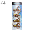 Grasshopper Lure Flies Dry Fly Fishing Flies Set Realistic Fly Tying Kit  for Pike Rainbow Trout flyfishing