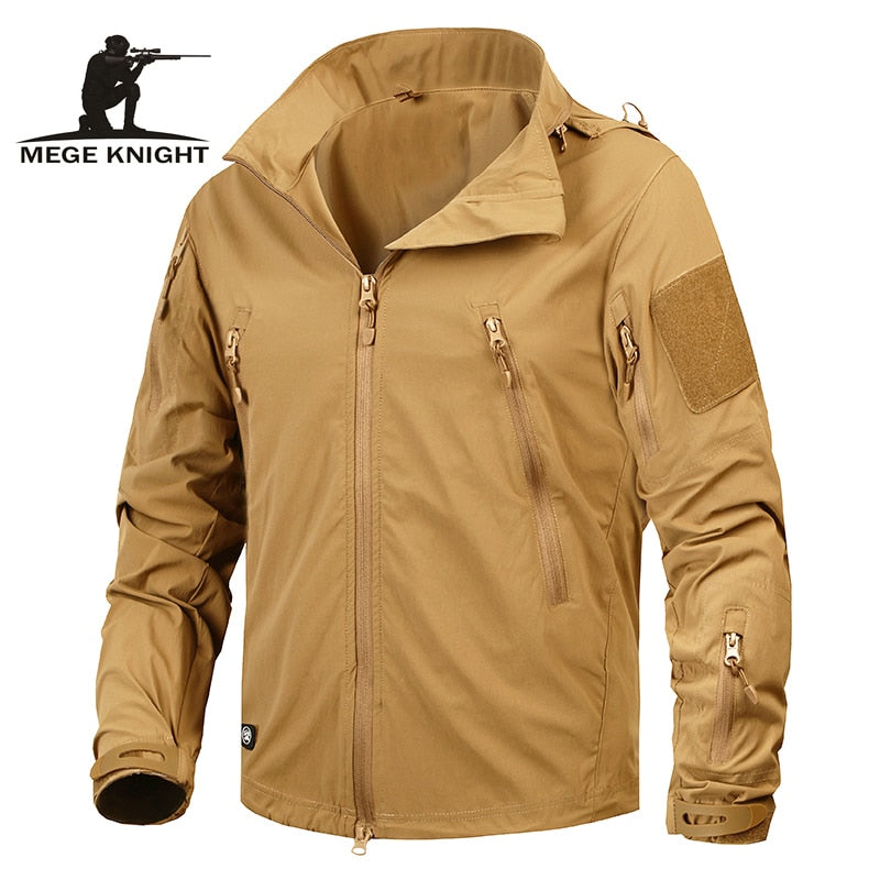 Mege Marke Kleidung Neue Herbst Herren Jacke Mantel Militärische Kleidung Taktische Outwear US Army Atmungsaktive Nylon Leichte Windjacke