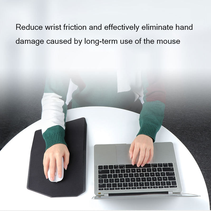 Solid Geometry Mouse Pad 35x21x3cm Large Size Composite PU + ABS Hard Mouse Wrist Pad To Prevent Wrist Damage Office Game Mat