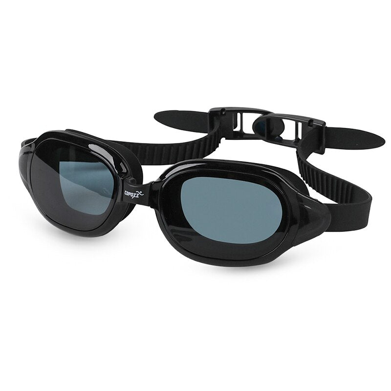 COPOZZ Gafas de natación Miopía 0 -1.5 a -7 Hombres Mujeres Anti niebla Protección UV Gafas de natación impermeables Dioptrías Gafas de natación