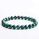 Genuine Natural Green Emerald Crystal Round Beads Bracelet 7mm 8mm 9mm 10mm Gemstone Women Stone Rarest Bracelet Jewelry AAAAA