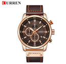 CURREN Brand Watch Men Leather Sports Watches Men&