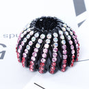 Fashion Women Bun Crystal Hair Claw Horsetail Buckle Hair Clip Bird Nest Expanding Hair Accessories Female Ponytail Headwear