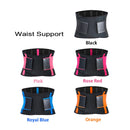 Adjustable Waist Back Support Waist Trainer Trimmer Belt Sweat Utility Belt for Sport Gym Fitness Weightlifting Tummy Slim Belts