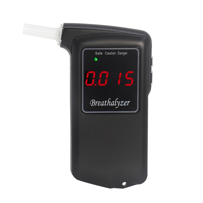 2019 nueva patente de alta precisión Prefessional Police Digital Breath Alcohol Tester alcoholímetro AT858S al por mayor