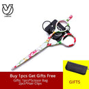 Juego de tijeras profesionales para el cabello, tijeras para cortar y adelgazar el cabello con flores de 5,5 pulgadas, peluquería, peluquería, Tesoura