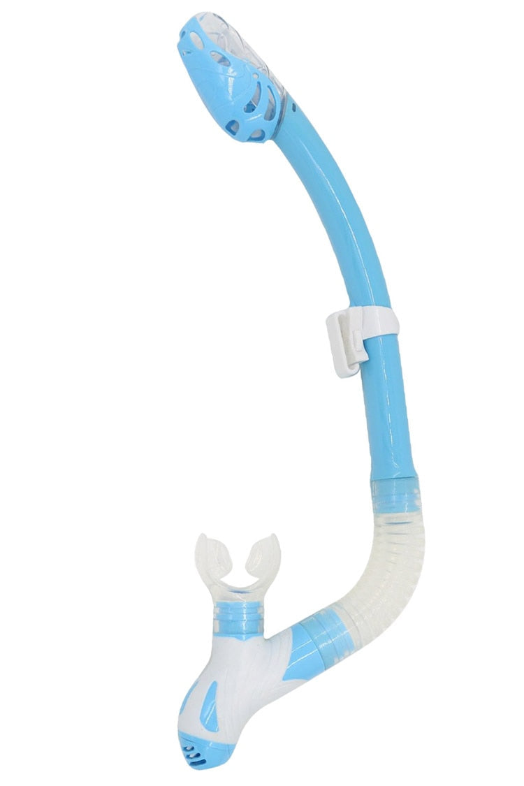 COPOZZ profesional seco Snorkel tubo de buceo tubo de aire PU tubo de silicona líquida equipo de buceo caza Snorkel para adultos