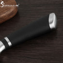 SOWOLL Cooking Kitchen Knife Tools Handmade Stainless Steel Knife 7 inch Japanese Cooking Knife Santoku Salmon Sushi Knife Gift