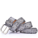 COOLERFIRE Hot New Sale High Quality Luxury Rivet Inlay Ancient Belt For Women Pin Buckle Waist  Women Belt LB021