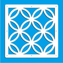 Pantallas colgantes de 12 piezas de 29x29 Cm para sala de estar, partes de paneles, arte de pared divisoria, decoración Diy, hilo de plástico de madera blanca