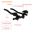 Bicycle Rest TT Handlebar Clip on Aero Bars Handlebar Extension Triathlon Aerobars Tri Bars MTB Road Bike Cycling Rest Handlebar