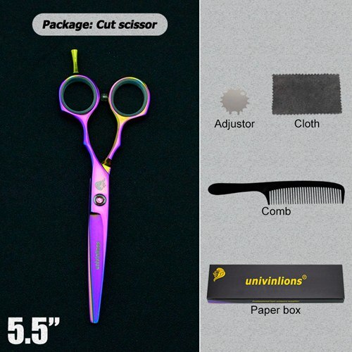 5.5" black hair scissors barber razor scissors hot scissors hair cut designs cheap hairdressing tools hair clipper kids scisors