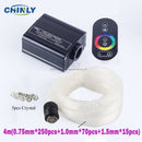 16W RGB Fiber Optic Star Light Ceiling Kit LED Lights Engine RF Touch Control 2m 3m 4m Optical Fiber Cable