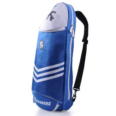 Bolsos de raqueta de bádminton para hombre y mujer, mochilas, bolsos de hombro, peso ligero pequeño, 3 volúmenes, 6 bolsos, bolsos deportivos para raqueta de mujer