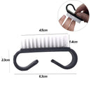 Juego de 5 unidades de brochas acrílicas para limas de uñas, bloque de esmalte de uñas de Gel UV, Kit de lijado para el cuidado de las uñas, herramientas de maquillaje profesional para manicura