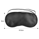 100 Pcs/Lot Gift Travel Sleeping Eye Mask Black Shade Blindfold Eye Patch Night Economic Free Shipping Dropshipping